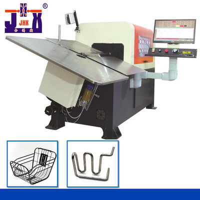 Yumuşak Malzeme İçin 2.7KW 3D Tel Bükme Makinesi Bilgisayar Kontrolü