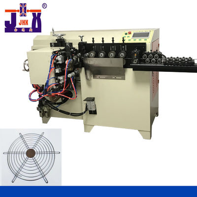 50m / S Çember Yapma Makinesi 5.5KW 2 - 6mm Fan Örgü Kapağı İçin