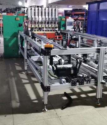 Paslanmaz Çelik Hasır İçin Çok Silindirli Sıra Nokta Kaynak Makinesi Orta Frekans