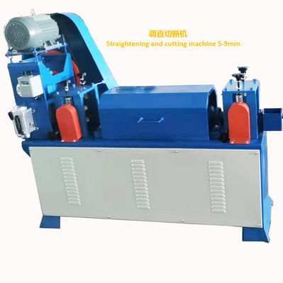 Lineer Çelik Tel Doğrultma Makinası Tam Otomatik 5mm - 9mm