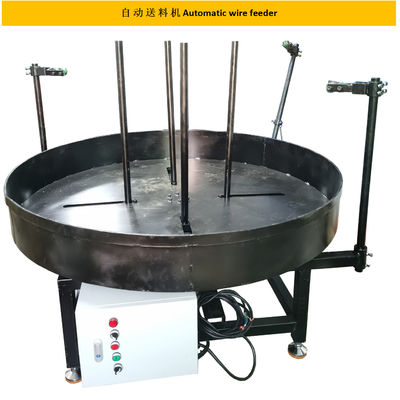 4 Eksenli CNC Tel Bükücü Otomatik 380V Otomatik Tel Besleyici Tel Yükleme Rafı