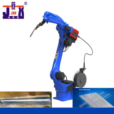 Sac Metal 6 Eksen Robotik Kaynak Kolu Makinesi Hızlı Hızlı Tam Otomatik
