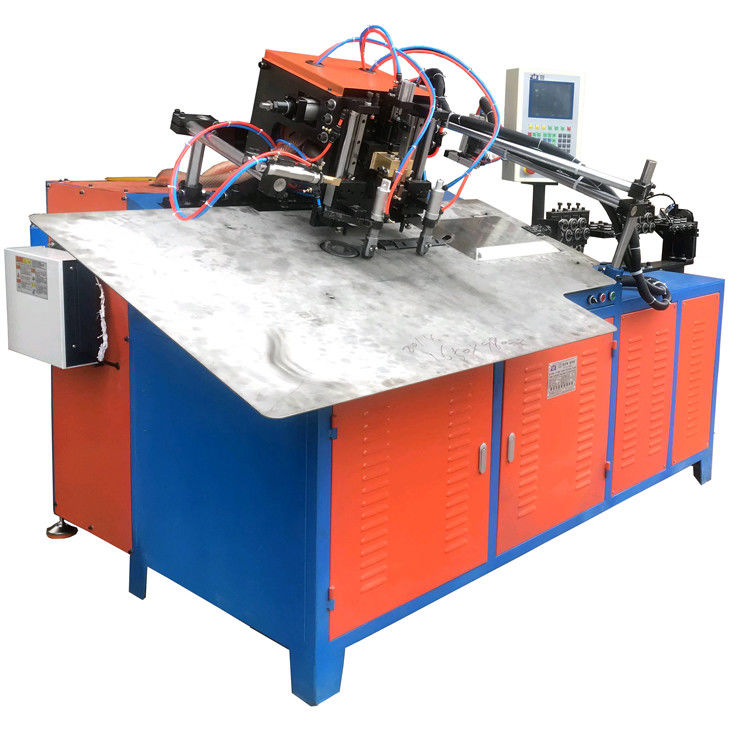 Demir Tel İçin 80m / Min Otomatik Tel Bükme Makinesi 8mm CNC Tel Alın Kaynakçısı